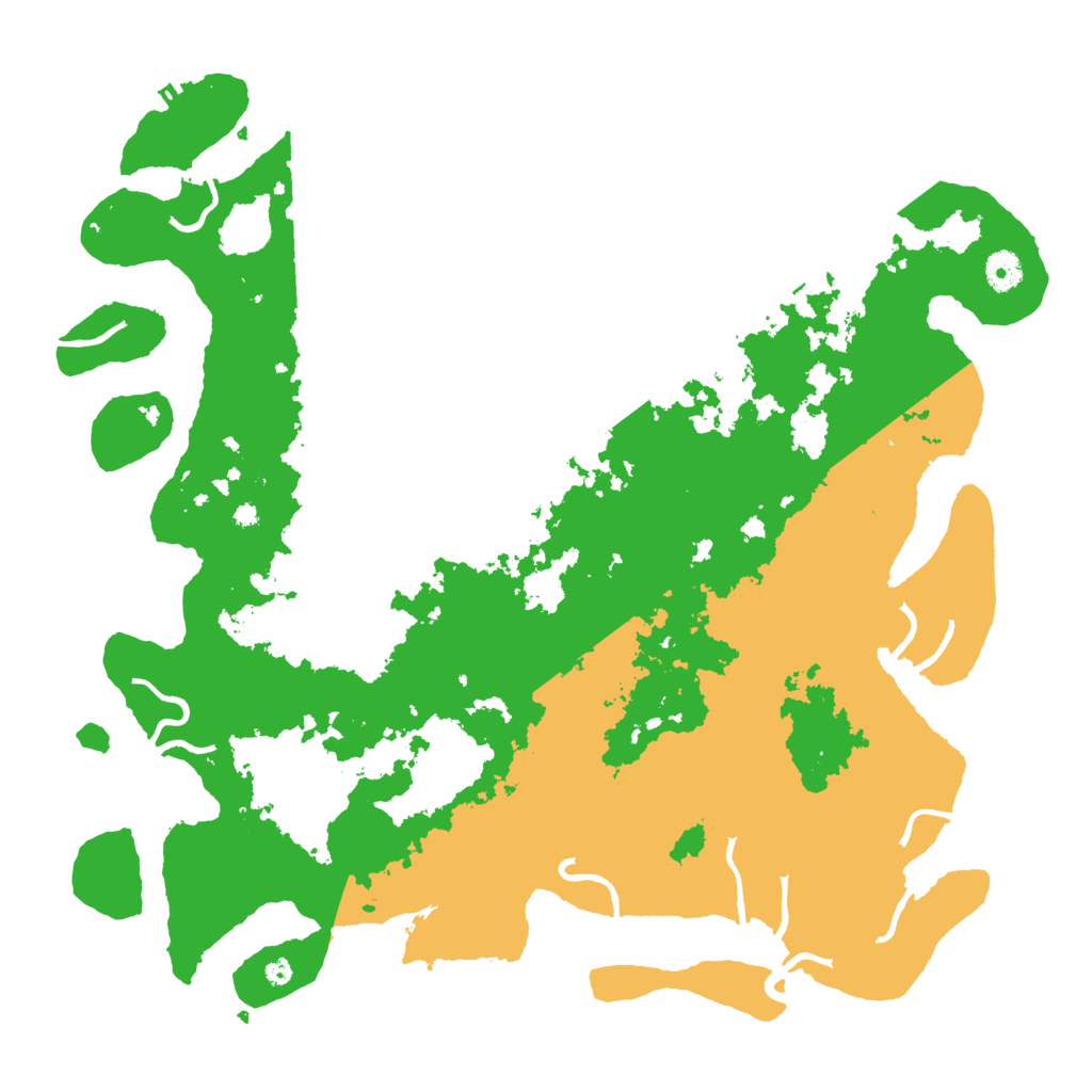 Biome Rust Map: Procedural Map, Size: 4250, Seed: 2007879966