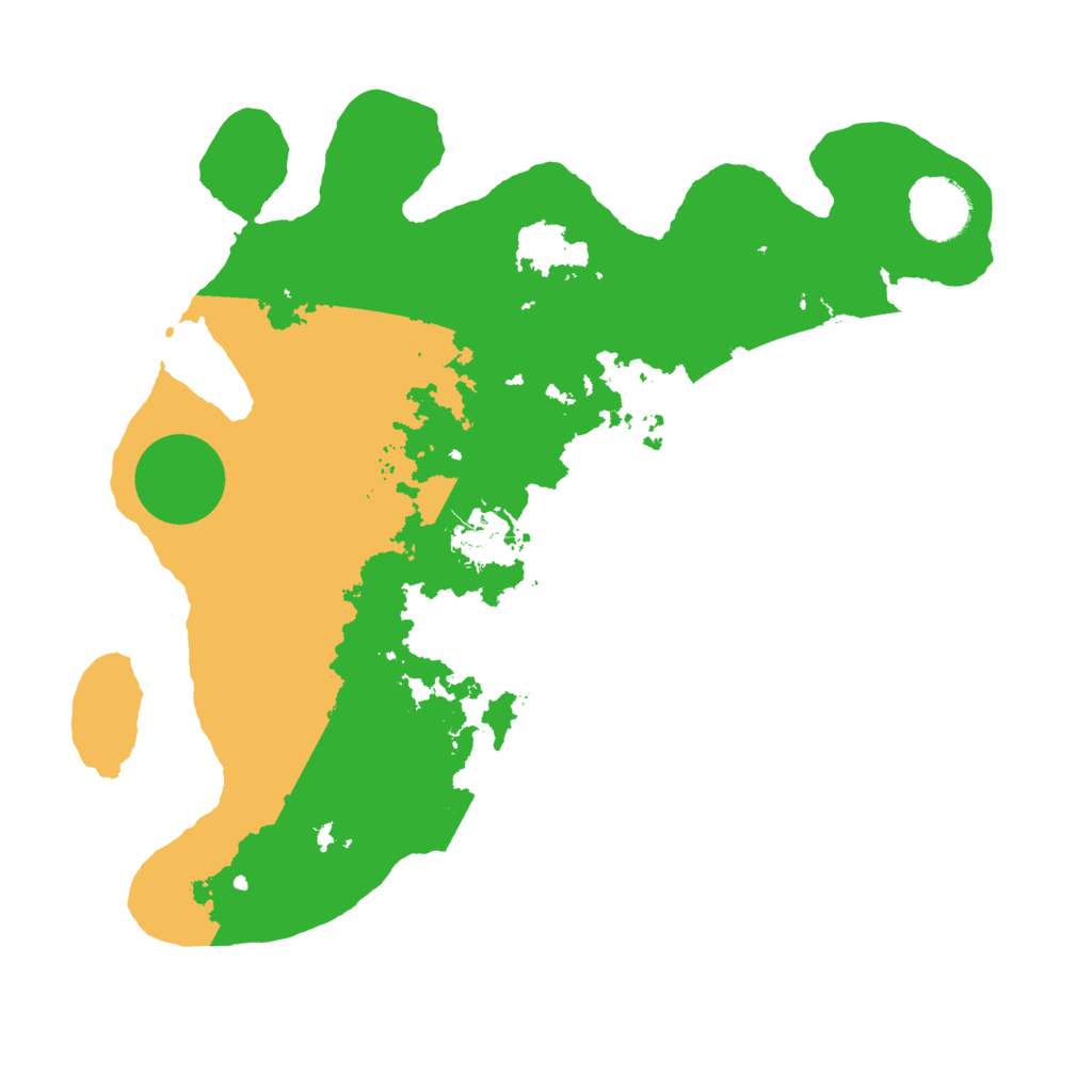 Biome Rust Map: Barren, Size: 3200, Seed: 4200