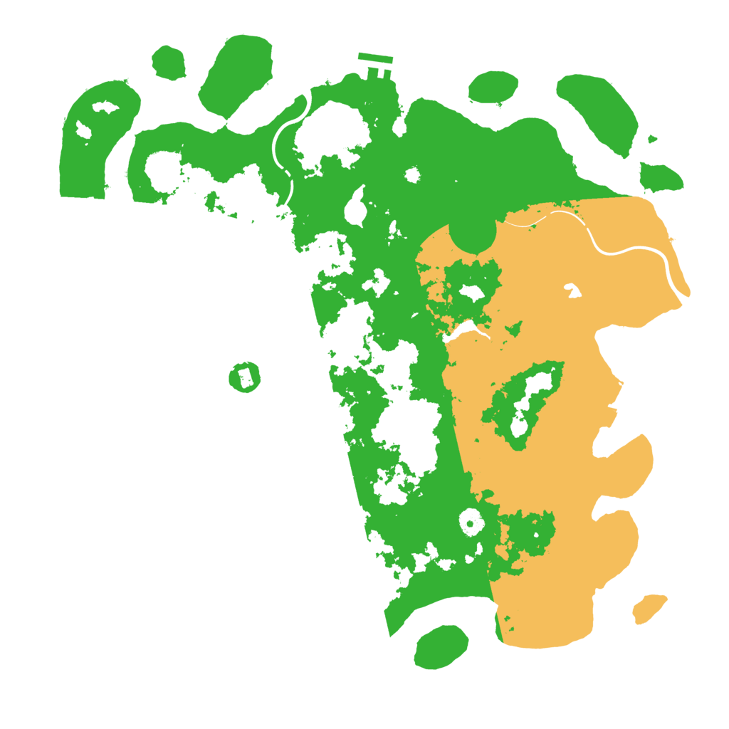 Biome Rust Map: Procedural Map, Size: 4250, Seed: 1382636029