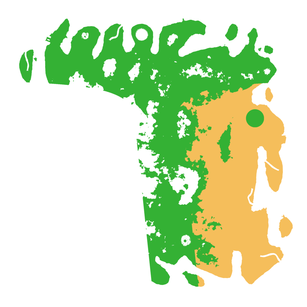 Biome Rust Map: Procedural Map, Size: 4500, Seed: 3014
