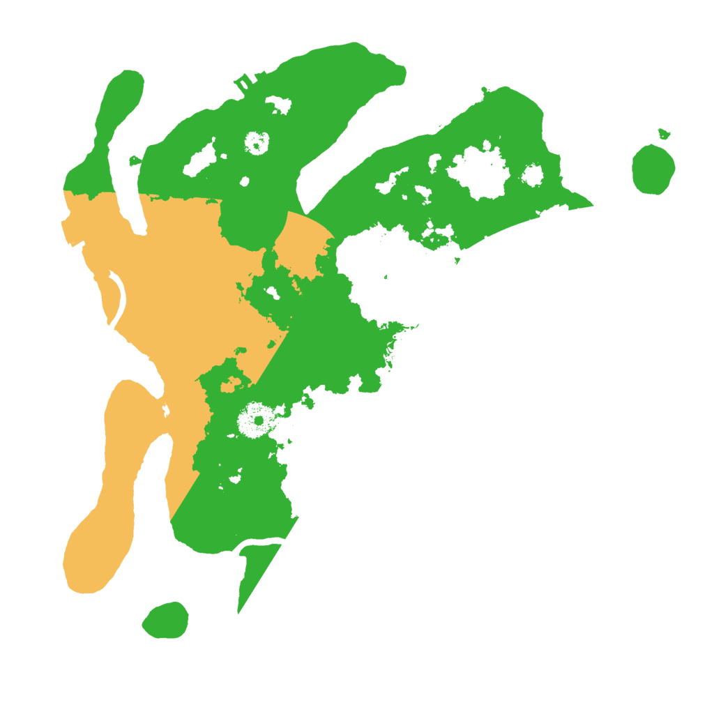 Biome Rust Map: Procedural Map, Size: 3000, Seed: 1638319233