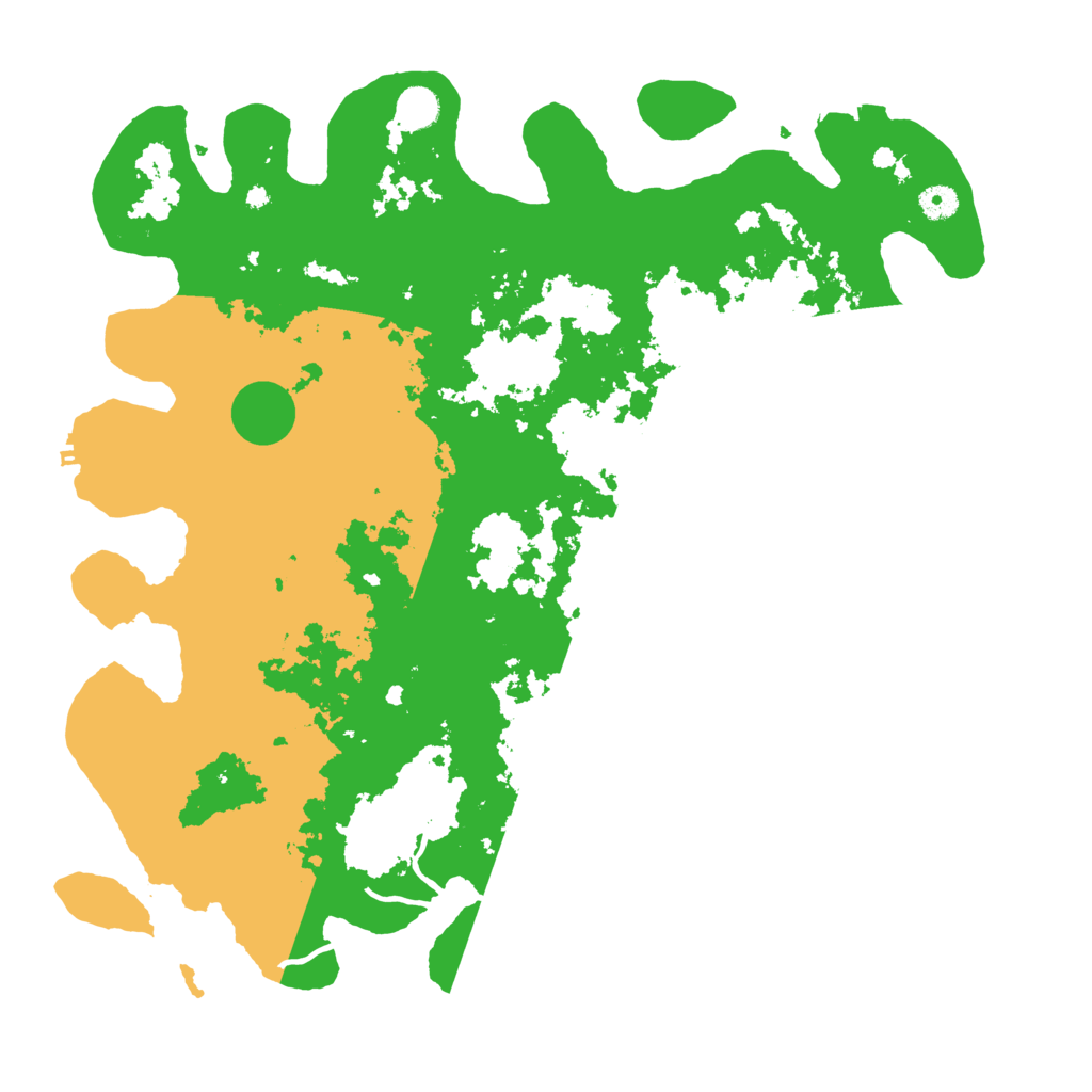 Biome Rust Map: Procedural Map, Size: 4500, Seed: 324234567