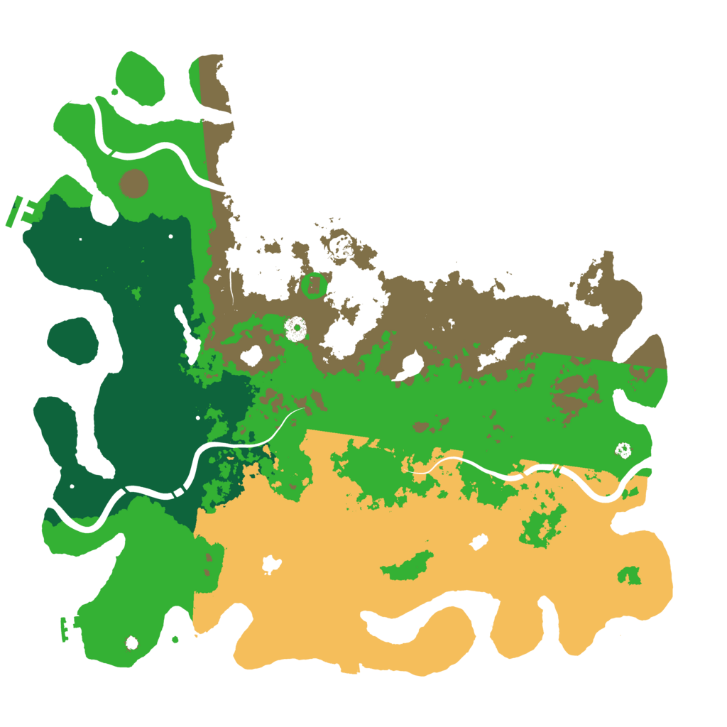 Biome Rust Map: Procedural Map, Size: 4500, Seed: 1866335694