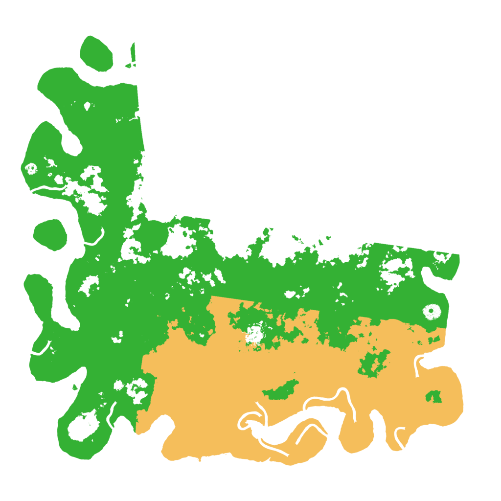 Biome Rust Map: Procedural Map, Size: 4500, Seed: 1866335694