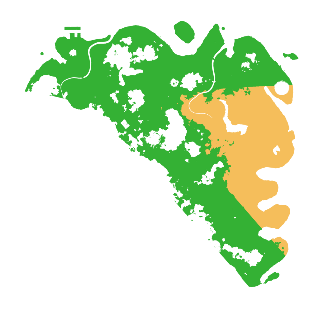 Biome Rust Map: Procedural Map, Size: 4000, Seed: 165684827