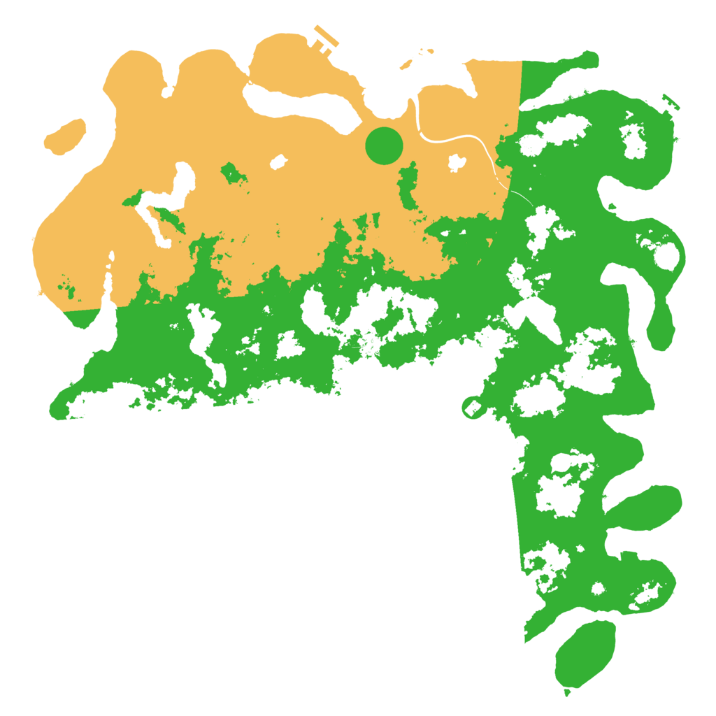 Biome Rust Map: Procedural Map, Size: 5000, Seed: 22072022