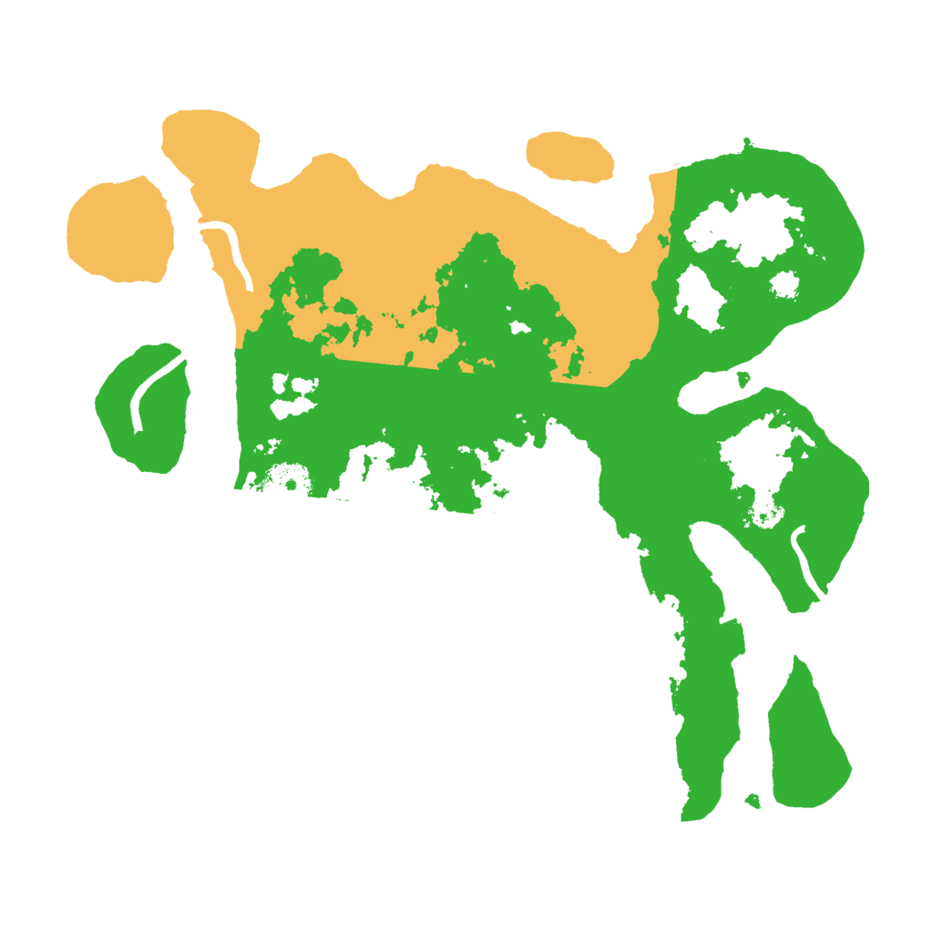 Biome Rust Map: Procedural Map, Size: 3000, Seed: 2101640408