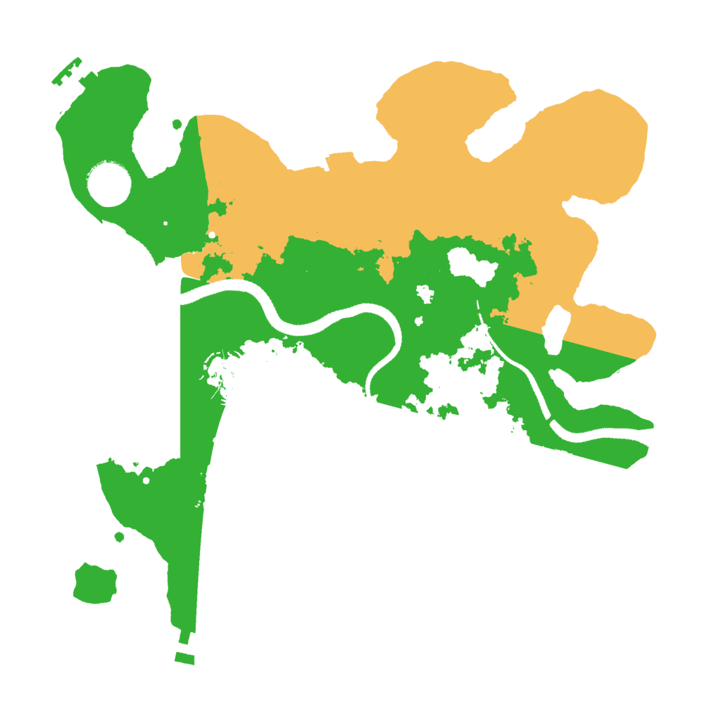 Biome Rust Map: Procedural Map, Size: 3000, Seed: 362001847