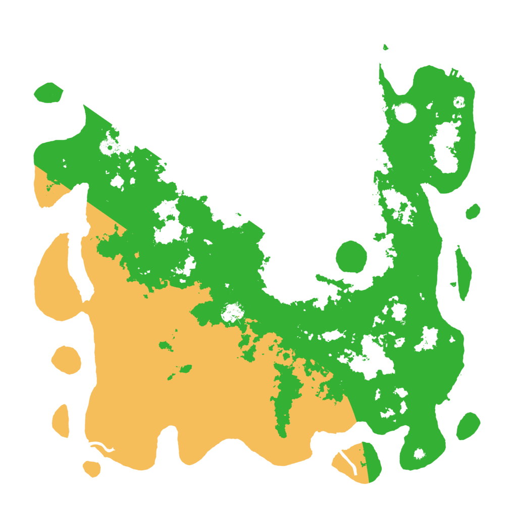 Biome Rust Map: Procedural Map, Size: 4500, Seed: 929561804