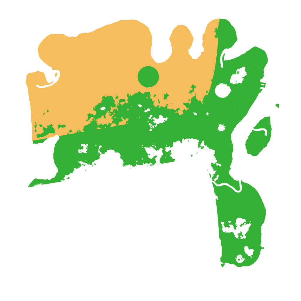 Biome Rust Map: Procedural Map, Size: 3750, Seed: 24783874