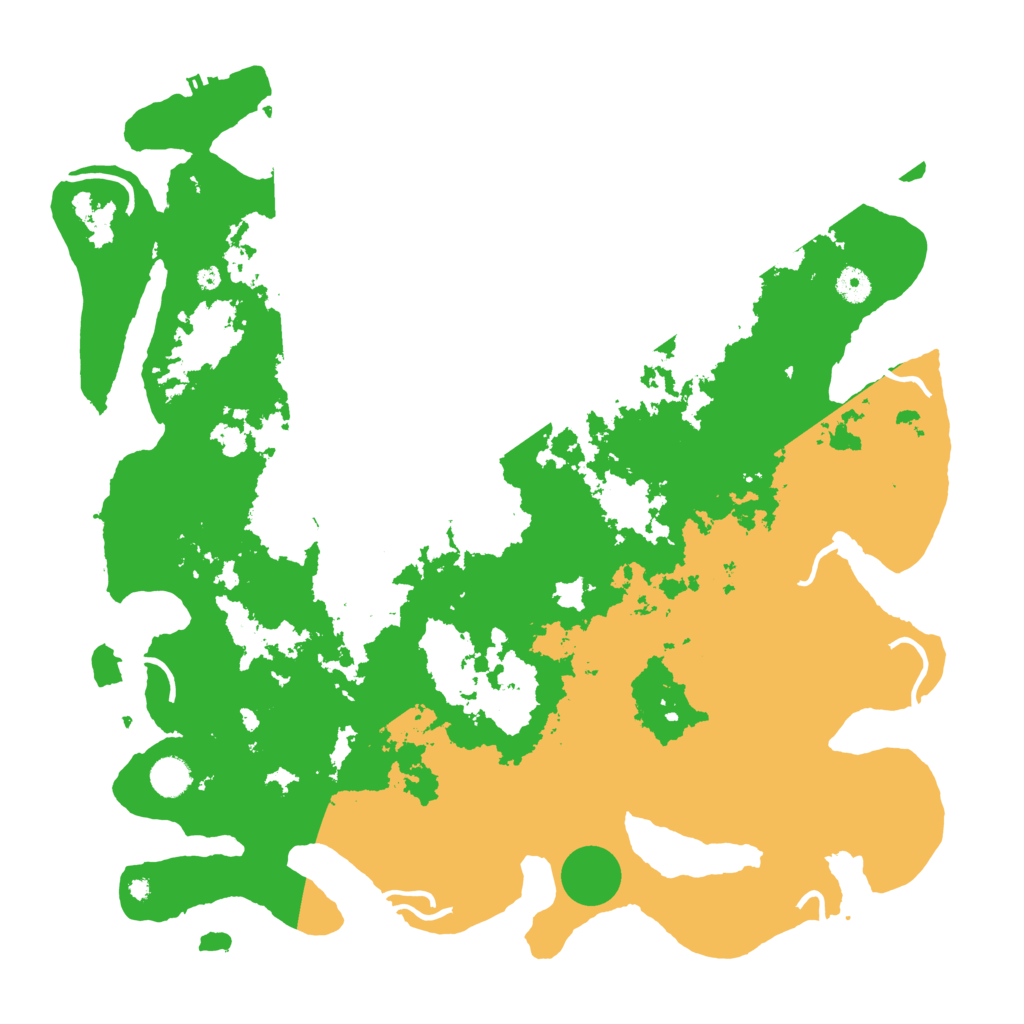 Biome Rust Map: Procedural Map, Size: 4500, Seed: 1161810732
