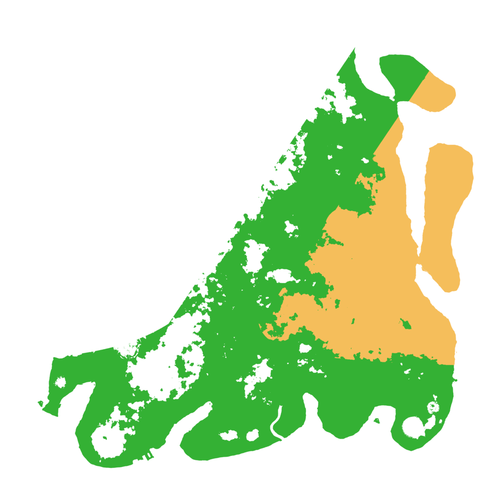 Biome Rust Map: Procedural Map, Size: 4250, Seed: 6072023