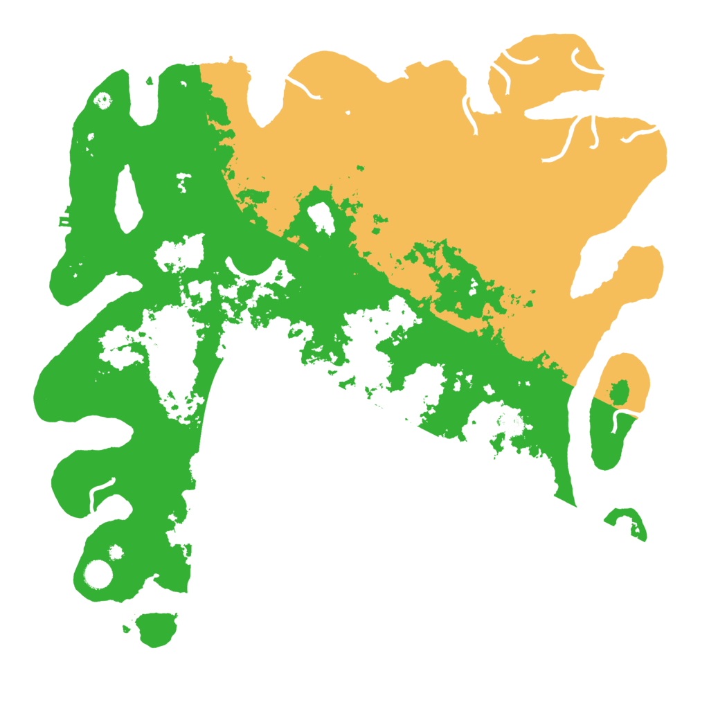 Biome Rust Map: Procedural Map, Size: 4400, Seed: 5648
