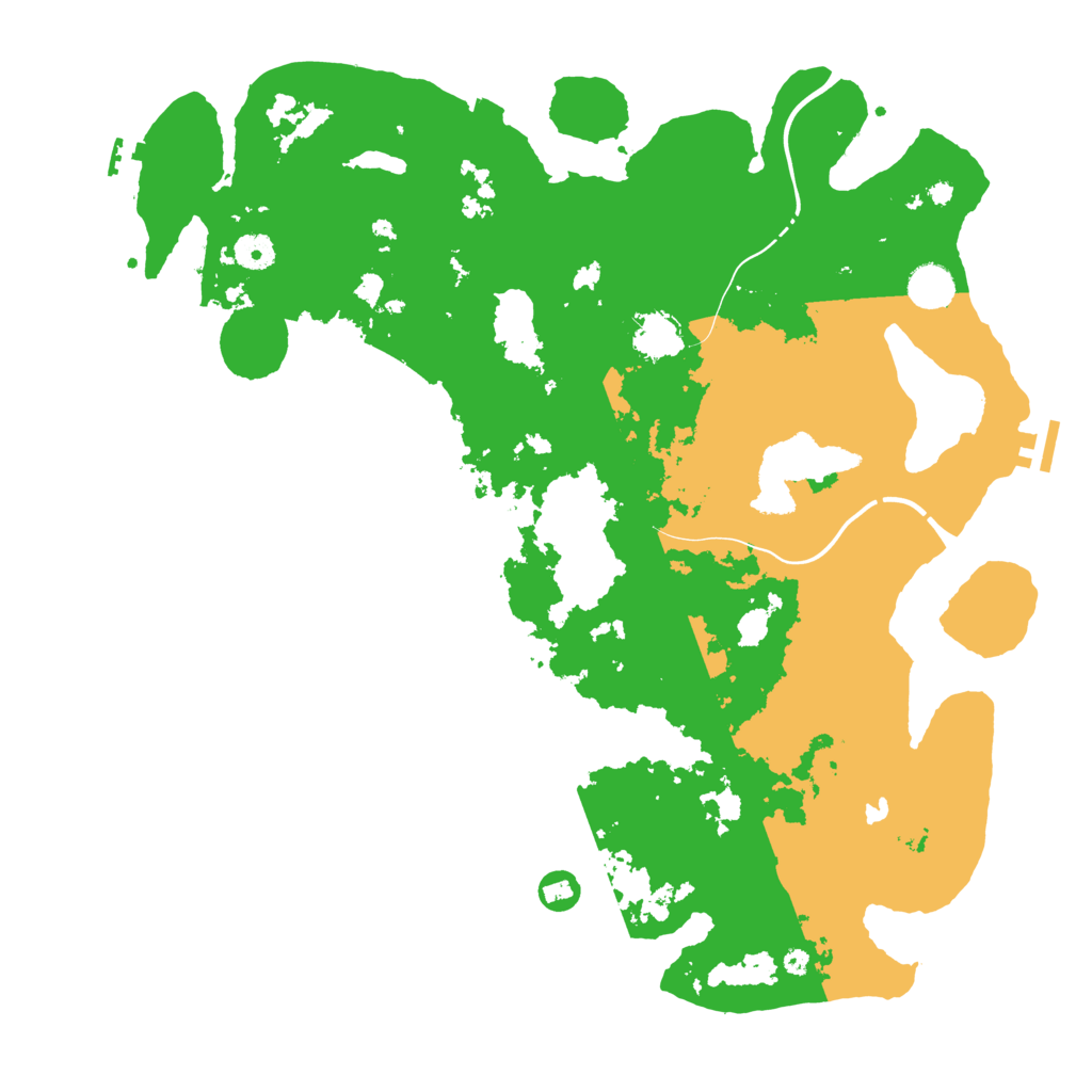 Biome Rust Map: Procedural Map, Size: 4250, Seed: 62314031