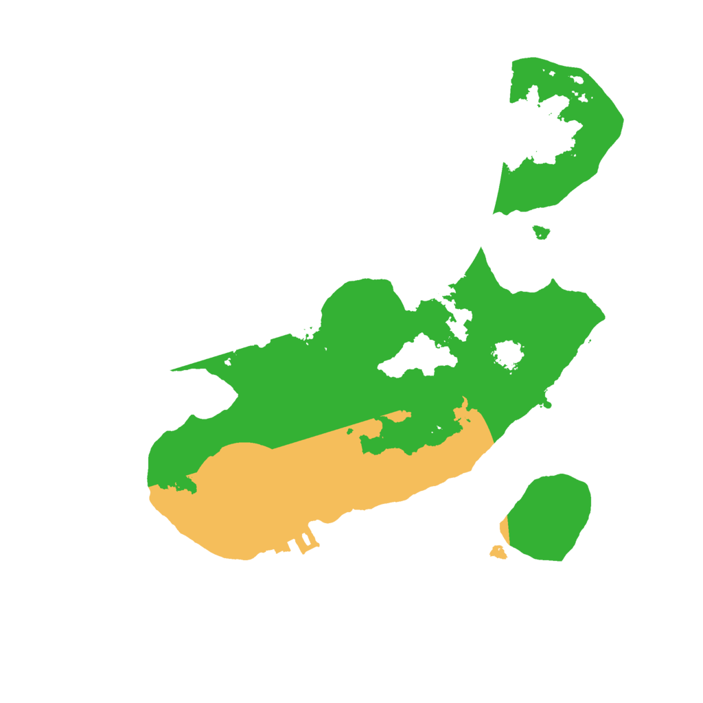 Biome Rust Map: Procedural Map, Size: 2200, Seed: 1757141425