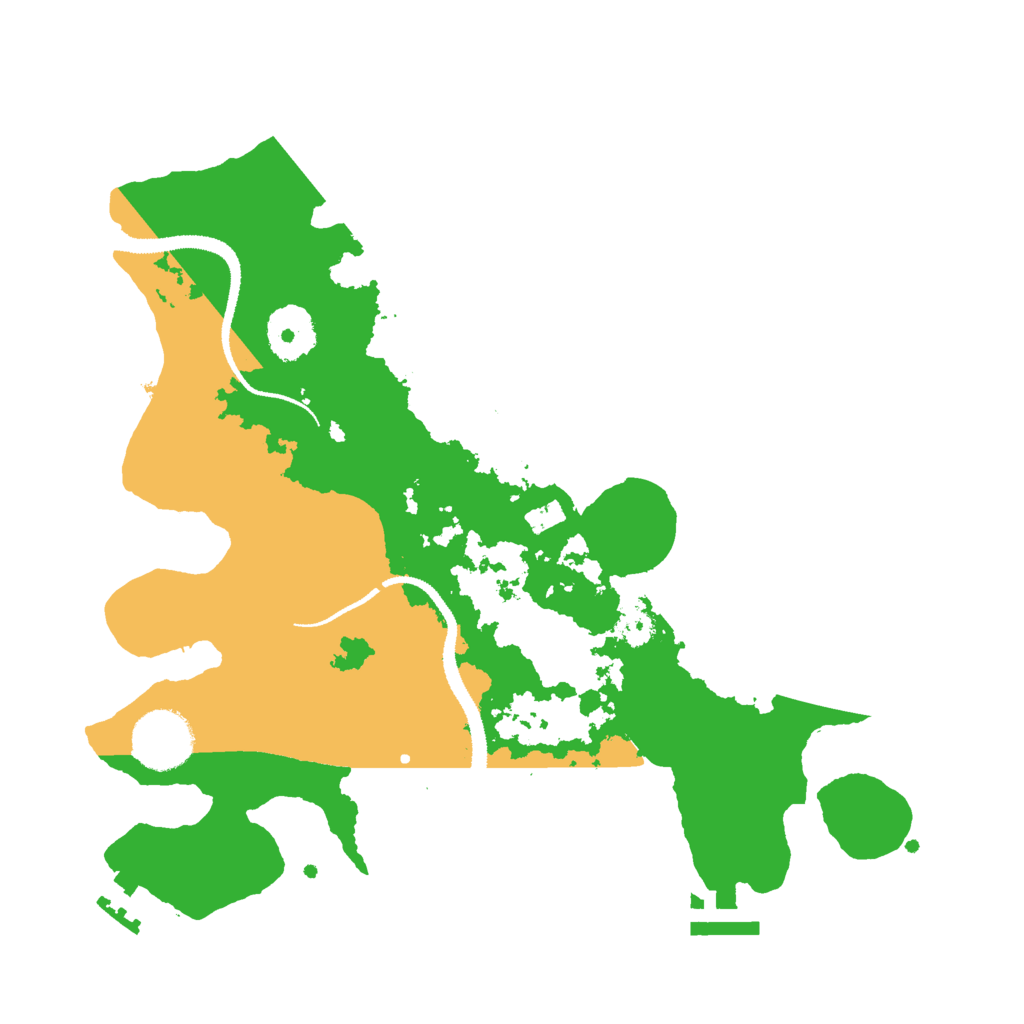 Biome Rust Map: Procedural Map, Size: 3000, Seed: 1981258285