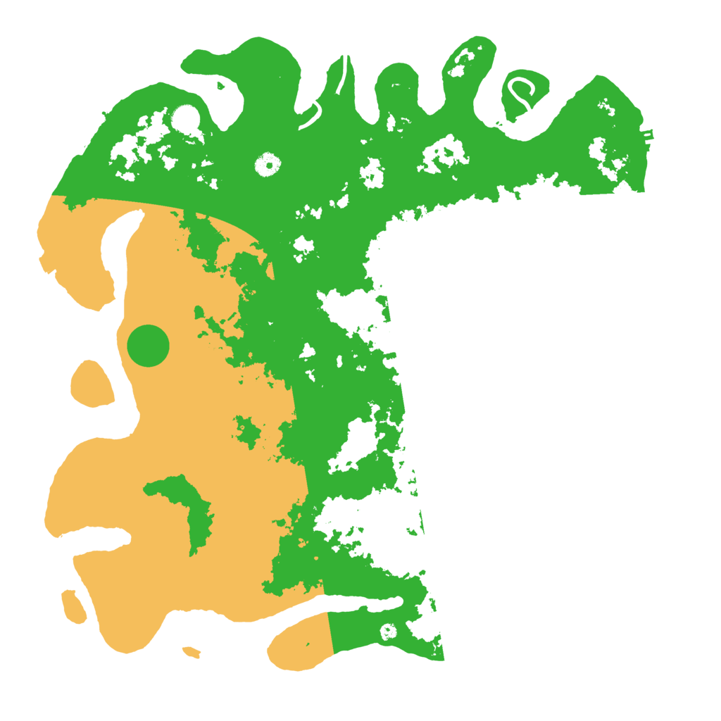Biome Rust Map: Procedural Map, Size: 4500, Seed: 70623
