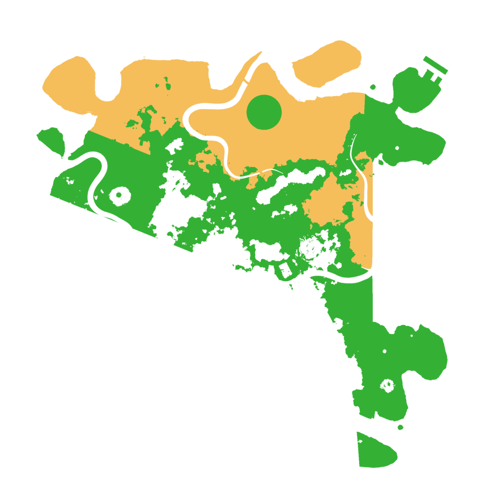 Biome Rust Map: Procedural Map, Size: 3750, Seed: 182188260