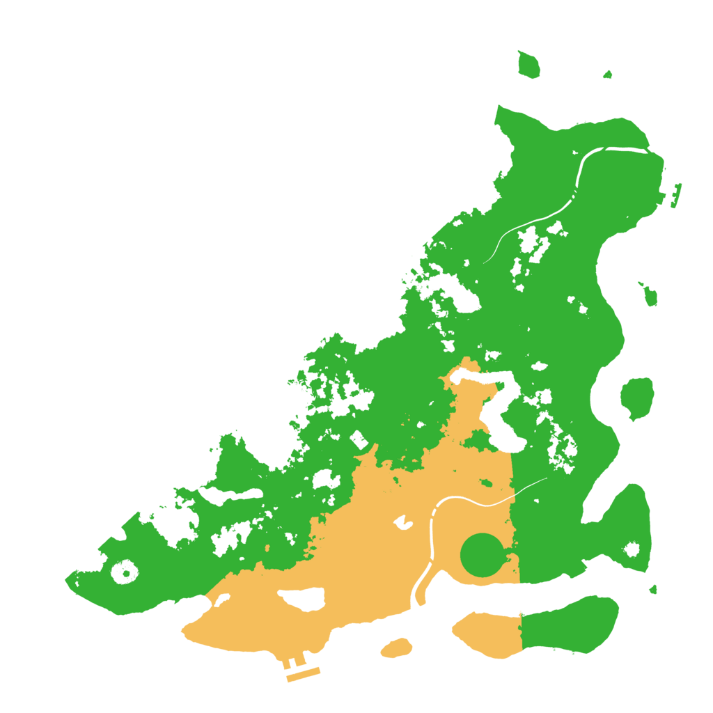 Biome Rust Map: Procedural Map, Size: 4250, Seed: 6723