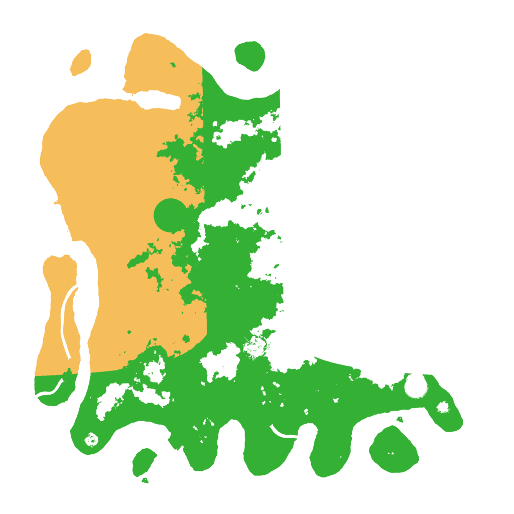 Biome Rust Map: Procedural Map, Size: 4000, Seed: 1216068681