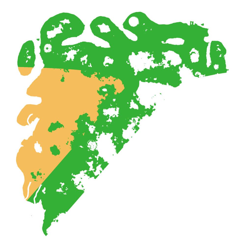 Biome Rust Map: Procedural Map, Size: 4500, Seed: 346916893