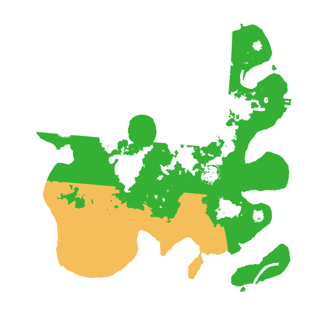 Biome Rust Map: Procedural Map, Size: 3000, Seed: 1331440291