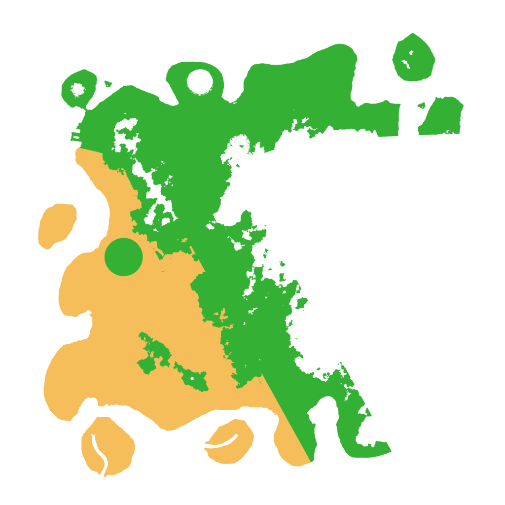 Biome Rust Map: Procedural Map, Size: 3500, Seed: 1974348248