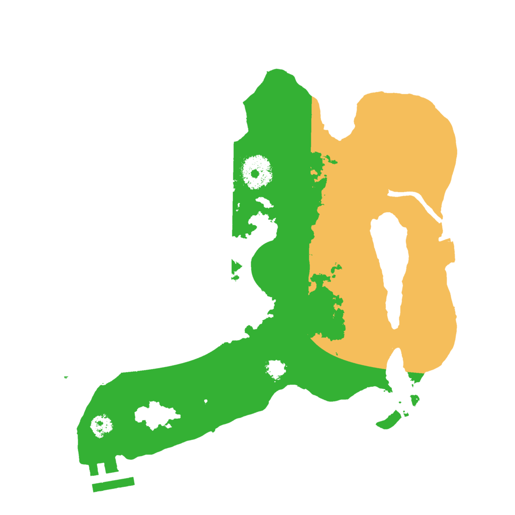 Biome Rust Map: Procedural Map, Size: 2471, Seed: 117393840