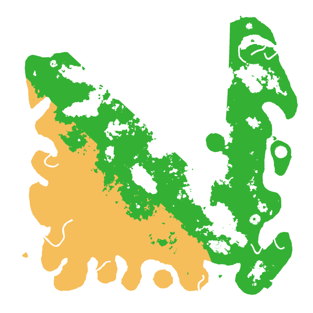 Biome Rust Map: Procedural Map, Size: 4500, Seed: 555653969