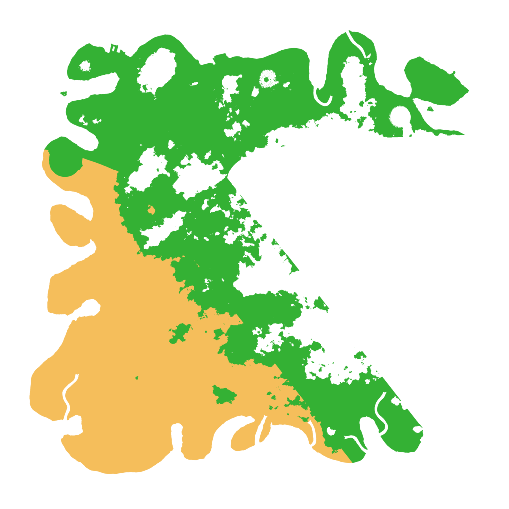 Biome Rust Map: Procedural Map, Size: 4300, Seed: 57011353