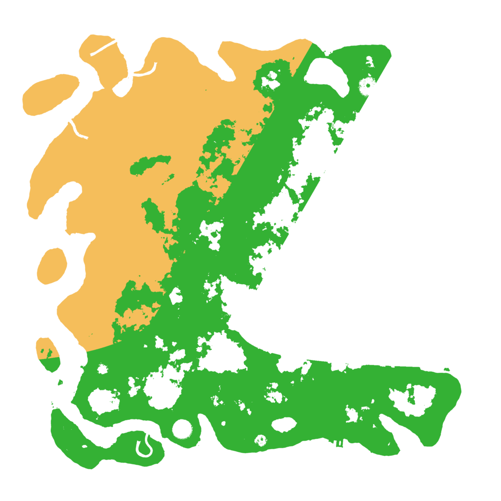 Biome Rust Map: Procedural Map, Size: 4500, Seed: 704568158