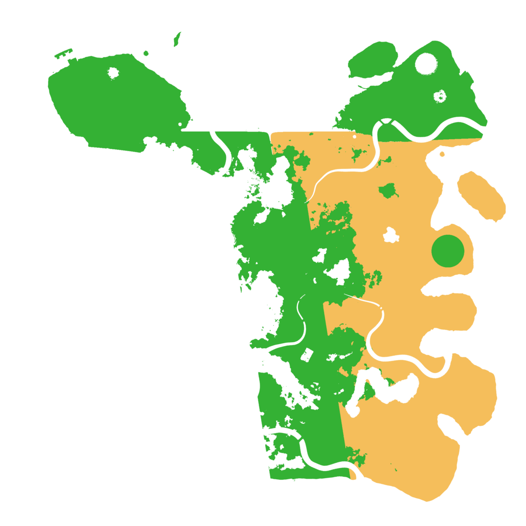 Biome Rust Map: Procedural Map, Size: 4250, Seed: 629793538