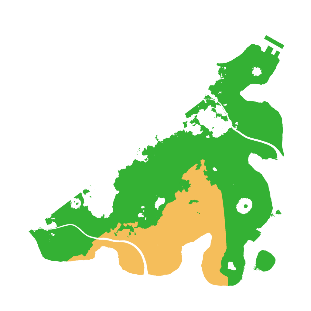 Biome Rust Map: Procedural Map, Size: 3000, Seed: 2131638434