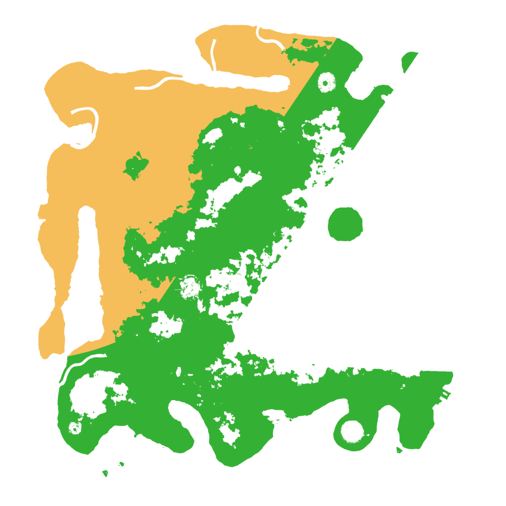 Biome Rust Map: Procedural Map, Size: 4000, Seed: 1125453335