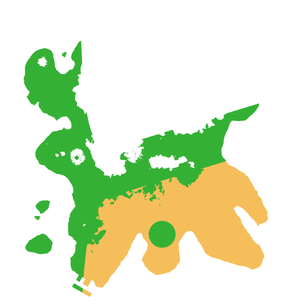 Biome Rust Map: Procedural Map, Size: 3000, Seed: 56196606