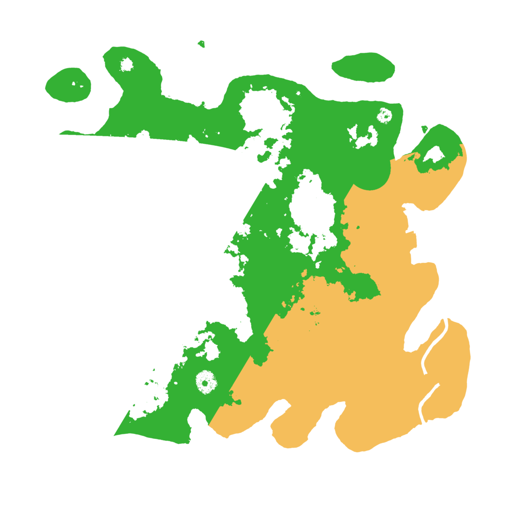 Biome Rust Map: Procedural Map, Size: 3500, Seed: 771955670
