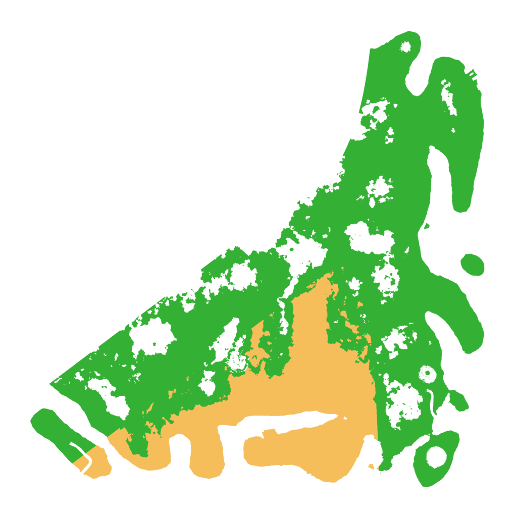 Biome Rust Map: Procedural Map, Size: 4500, Seed: 609745800