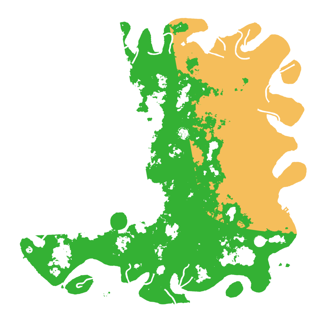 Biome Rust Map: Procedural Map, Size: 5000, Seed: 84061