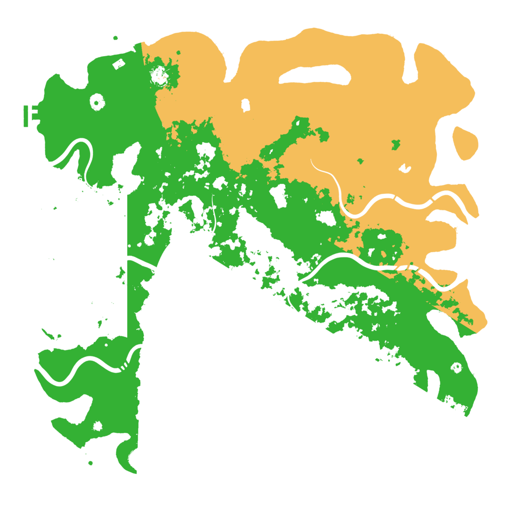 Biome Rust Map: Procedural Map, Size: 4800, Seed: 1030355766