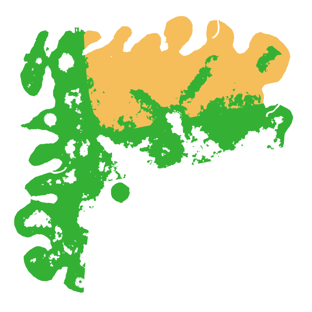 Biome Rust Map: Procedural Map, Size: 4500, Seed: 251911291