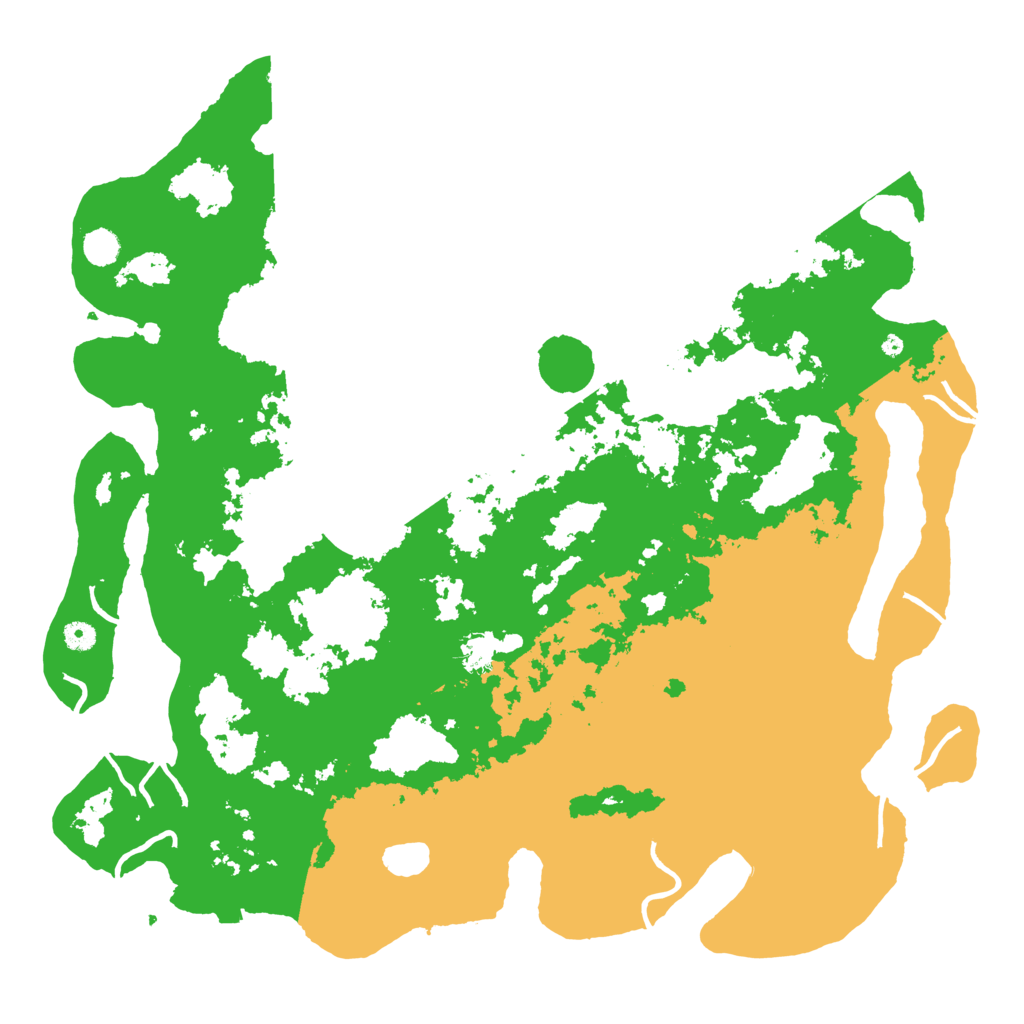 Biome Rust Map: Procedural Map, Size: 5000, Seed: 1967