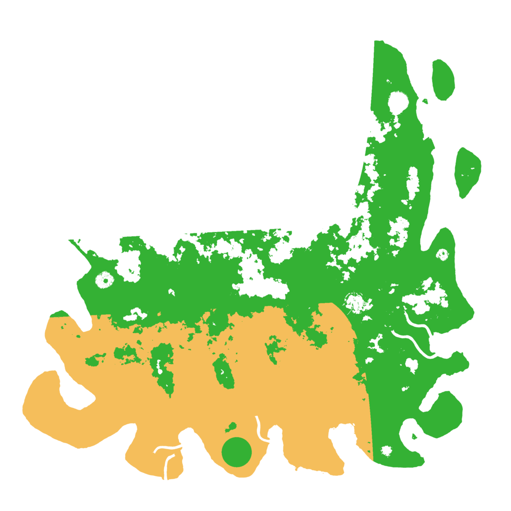 Biome Rust Map: Procedural Map, Size: 4500, Seed: 23534626