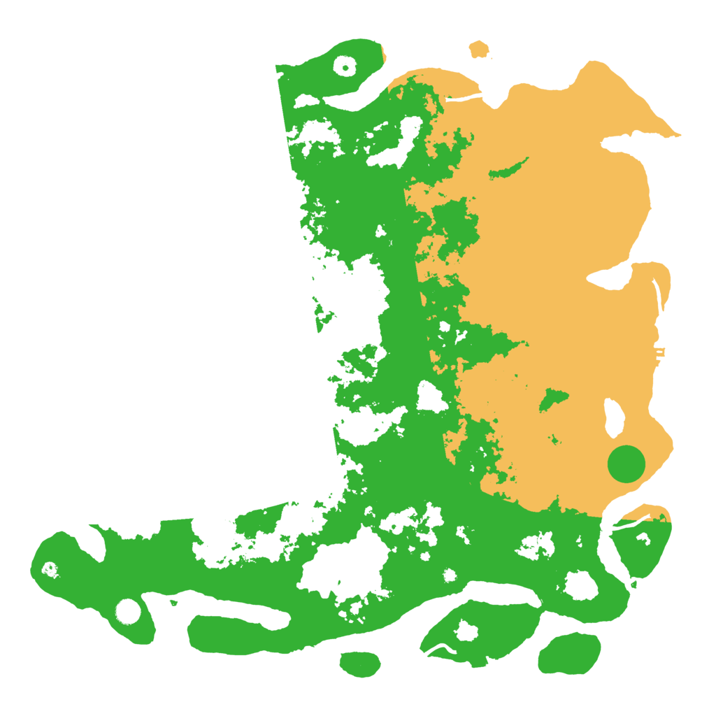 Biome Rust Map: Procedural Map, Size: 5000, Seed: 857472675