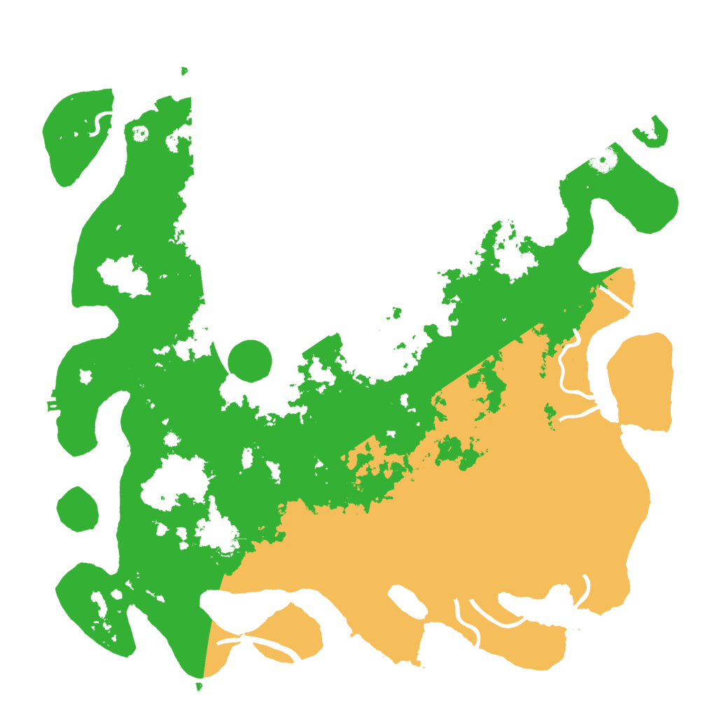 Biome Rust Map: Procedural Map, Size: 4500, Seed: 1722985770