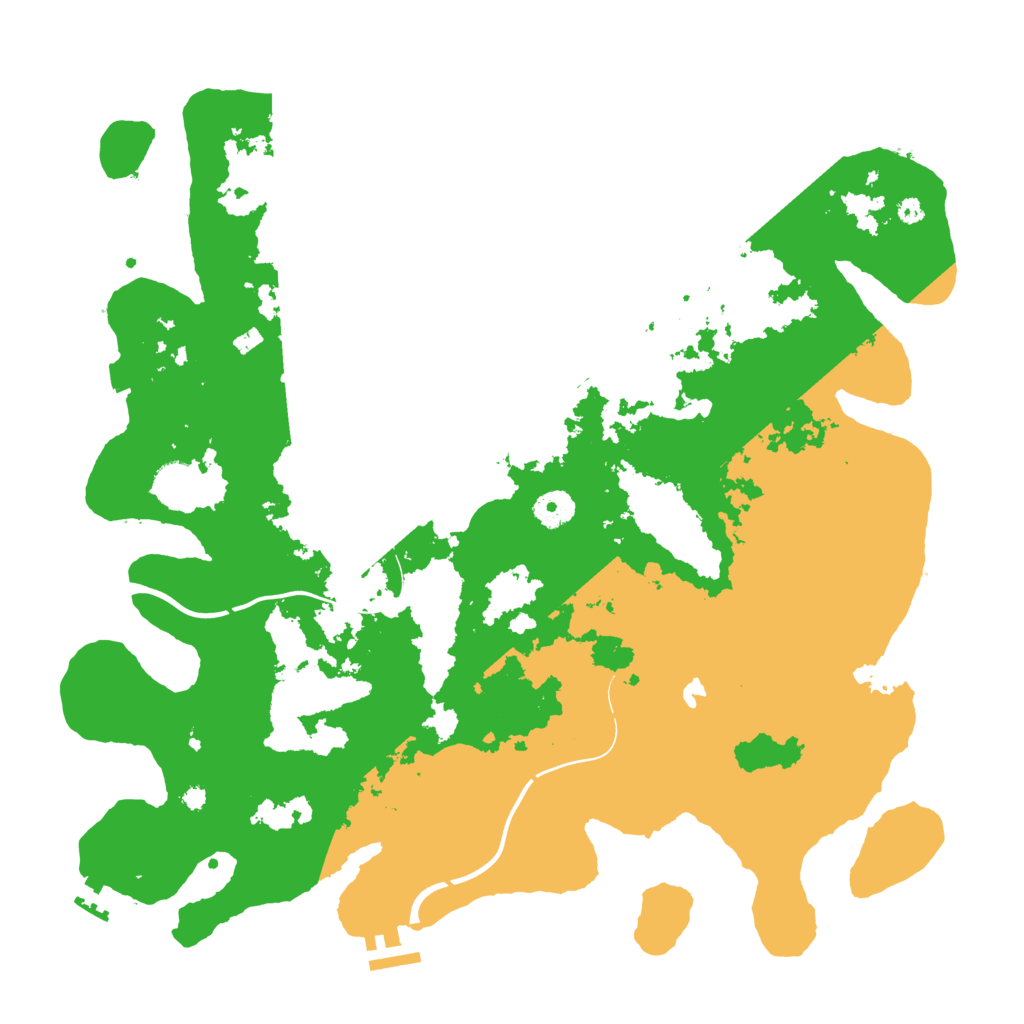Biome Rust Map: Procedural Map, Size: 4000, Seed: 598651577