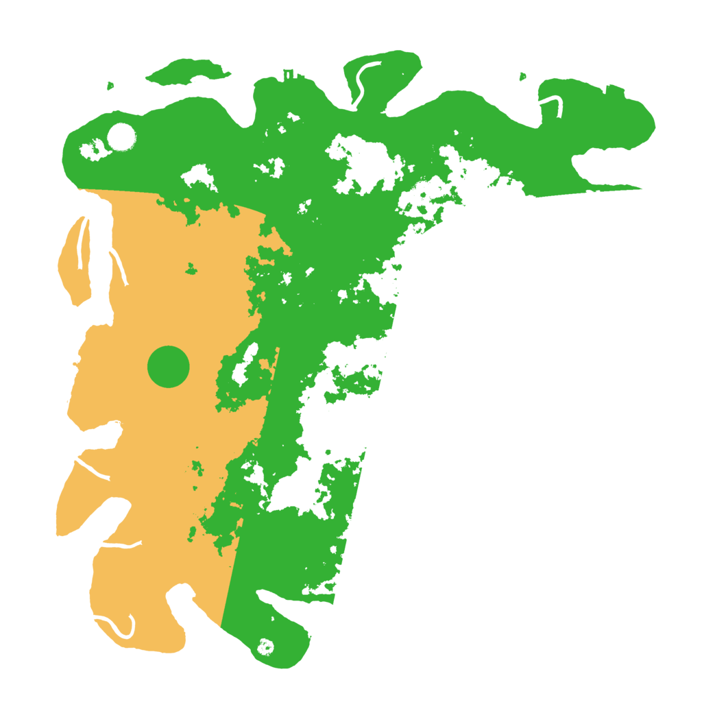 Biome Rust Map: Procedural Map, Size: 4400, Seed: 77328677