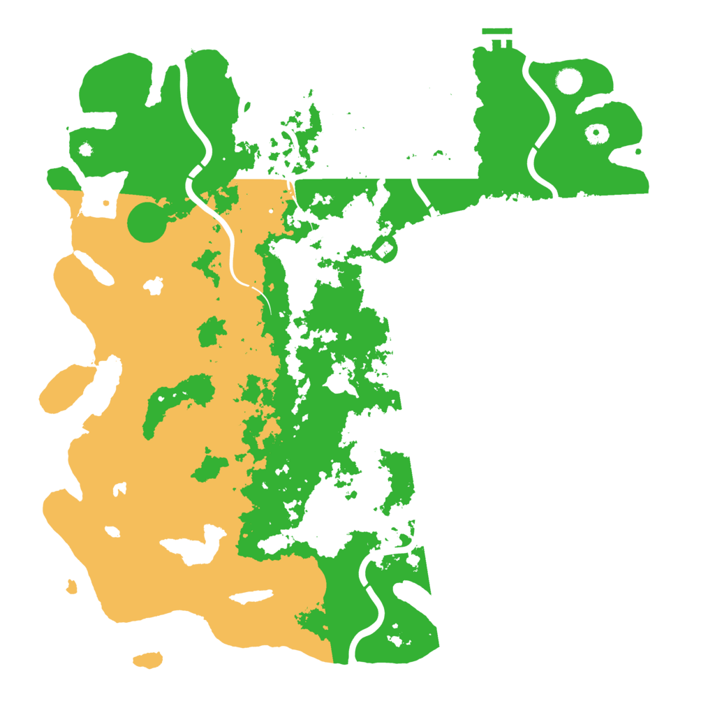 Biome Rust Map: Procedural Map, Size: 4800, Seed: 6435678
