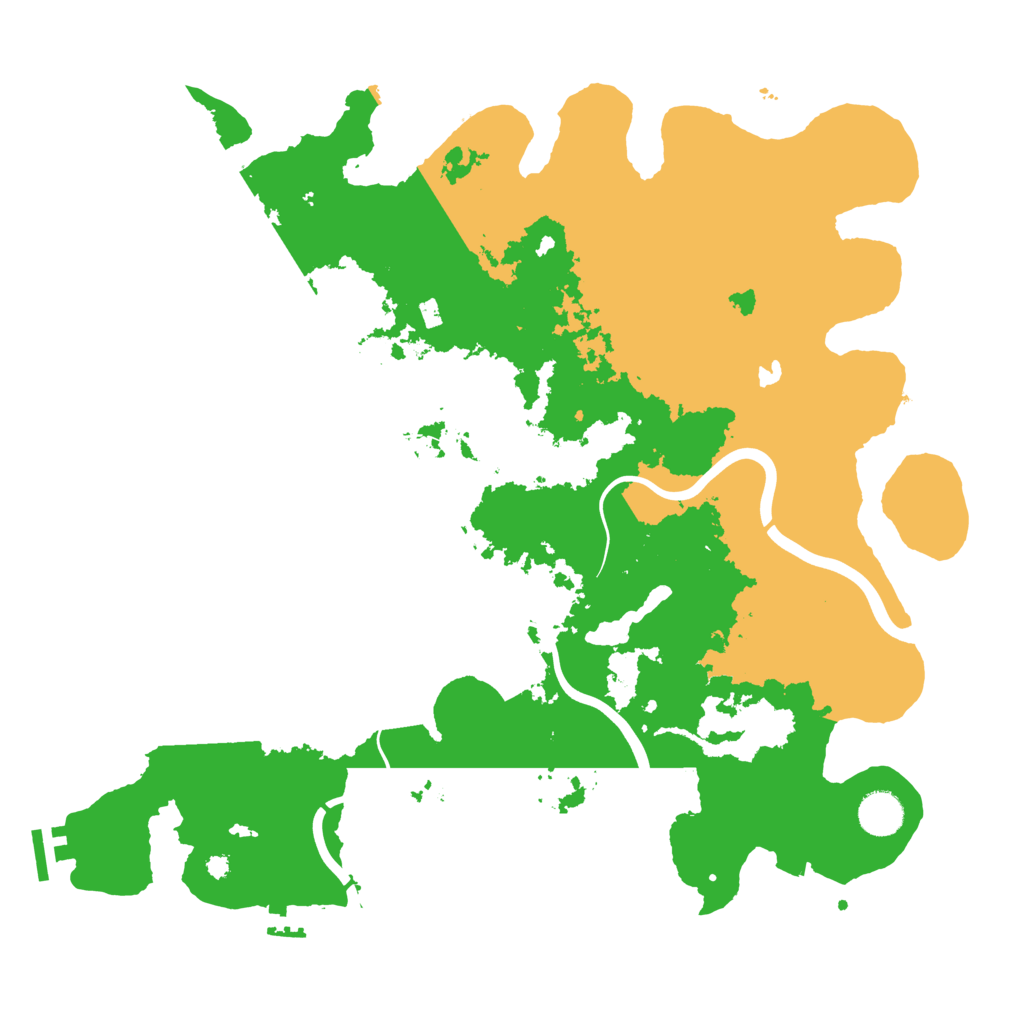 Biome Rust Map: Procedural Map, Size: 4000, Seed: 1487524876