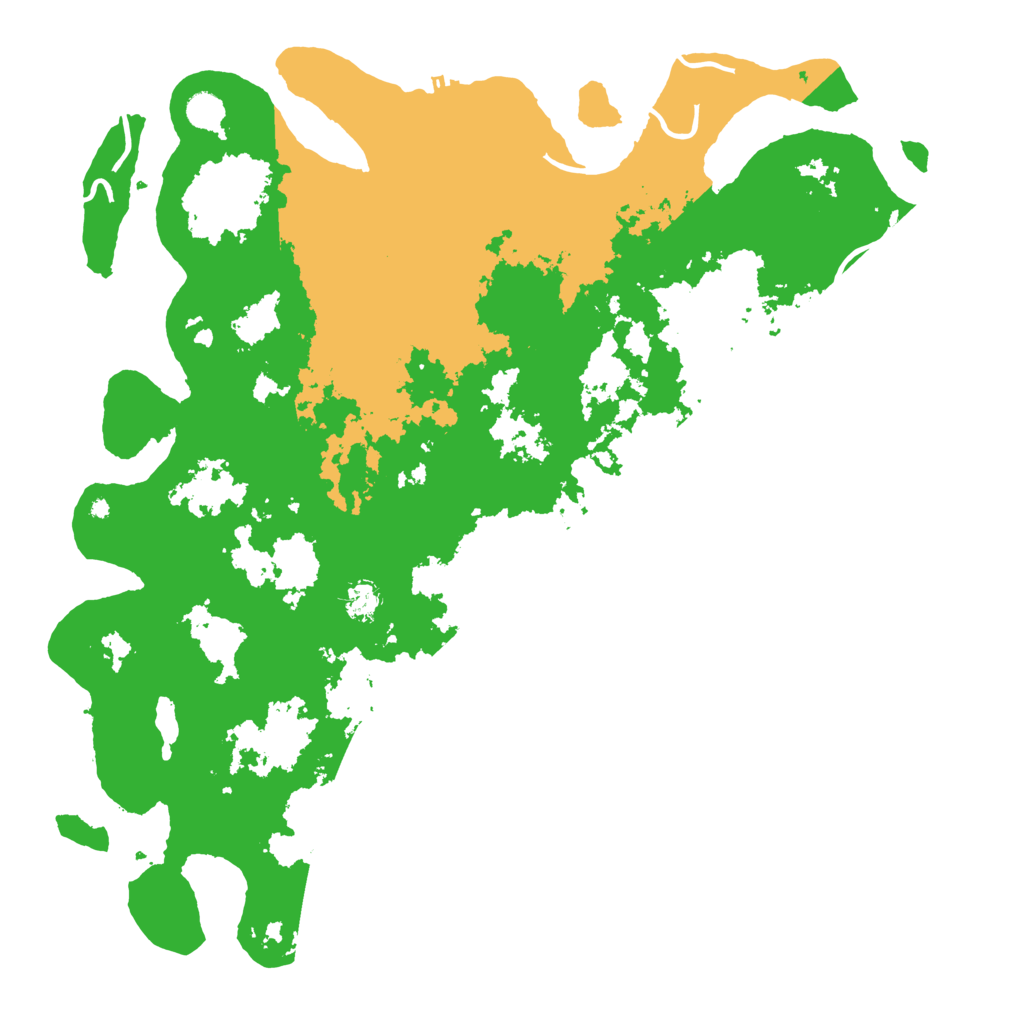 Biome Rust Map: Procedural Map, Size: 5000, Seed: 1659922245