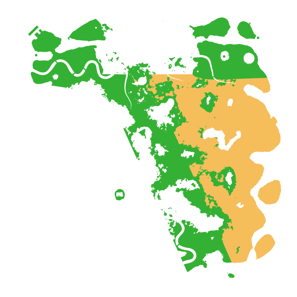 Biome Rust Map: Procedural Map, Size: 4800, Seed: 1322210625